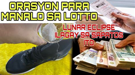 orasyon para manalo sa lotto